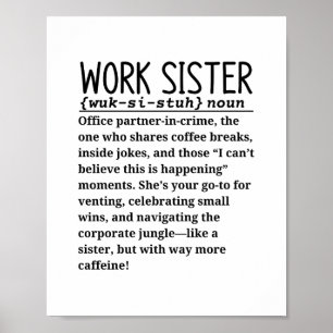Werk zus poster