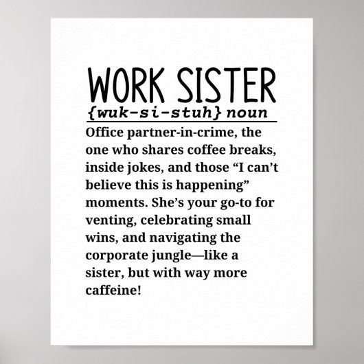 Werk zus poster (Voorkant)