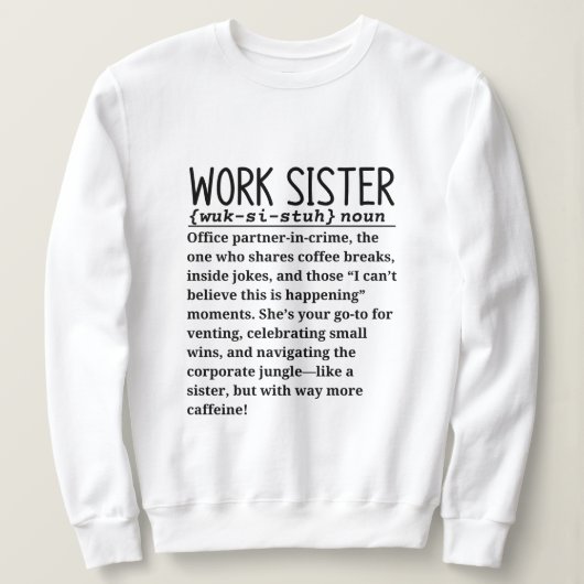 Werk zus trui (Design voorkant)