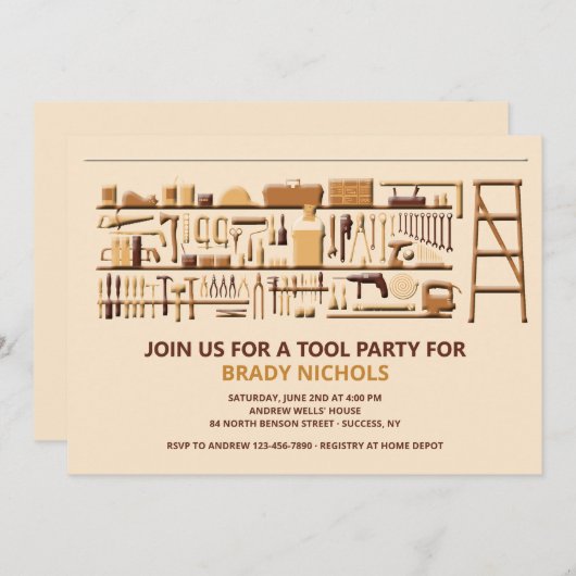 Werkbank Kaart (Voorkant / Achterkant)