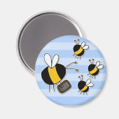 Werkbijen - leraar magneet (Voorkant / Achterkant)