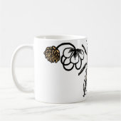 werkbijen met klaver koffiemok (Links)