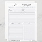 Werkblad voor planning van bedrijfscyclus (Voorkant / Achterkant)