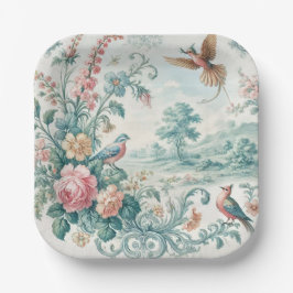 werkbloemen papieren bordje