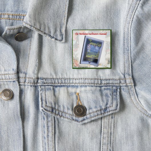 Werkboek Vierkante Button 5,1 Cm (In situ)