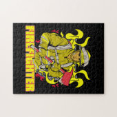 Werkbrandweerman Legpuzzel (Horizontaal)