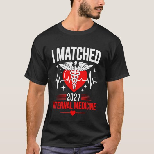 Werkdag 2027 interne geneeskunde arts-assistent re t-shirt (Voorkant)