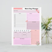 Werkdagplanning (Staand voorkant)