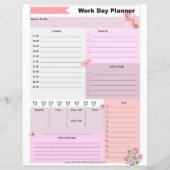 Werkdagplanning (Voorkant)