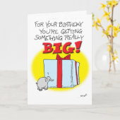 Werkelijk Groot Kaart (Gele Bloem)