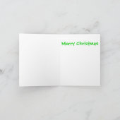 Werkelijk Kerstman! Feestdagen Kaart (Binnen)