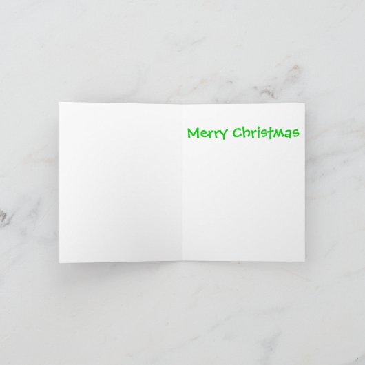 Werkelijk Kerstman! Feestdagen Kaart (Binnen)