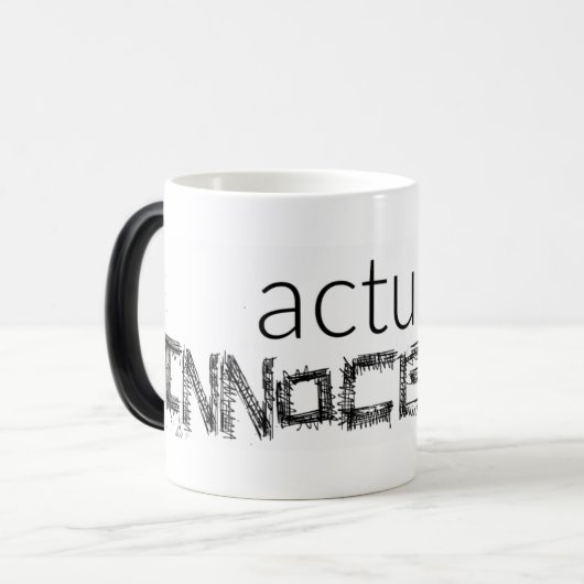 Werkelijke Mok voor het morphing (Voorkant links)