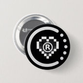 Werkelijke raoo401-badge (Button) Ronde Button 5,7 Cm (Voorkant /achterkant)