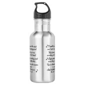 Werken 5 tot 5 | Het Andert Collectie Waterfles (Achterkant)