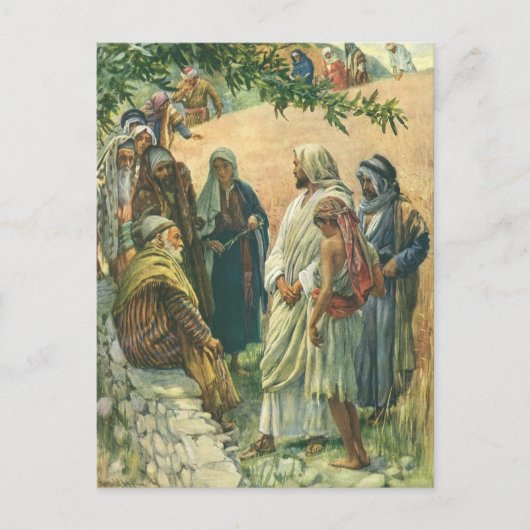 Werken aan de Sabbat,  religie Briefkaart (Voorkant)