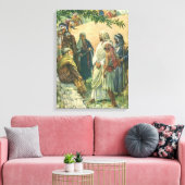 Werken aan de Sabbat, religie Canvas Afdruk (Insitu (Woonkamer))