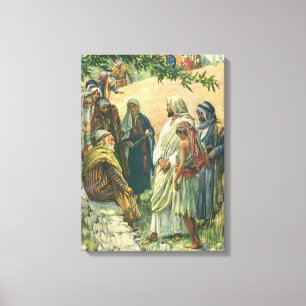 Werken aan de Sabbat,  religie Canvas Afdruk