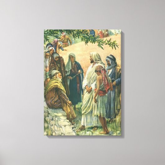 Werken aan de Sabbat, religie Canvas Afdruk (Voorkant)