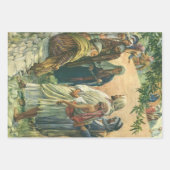 Werken aan de Sabbat,  religie Inpakpapier Vel (Voorkant 3)