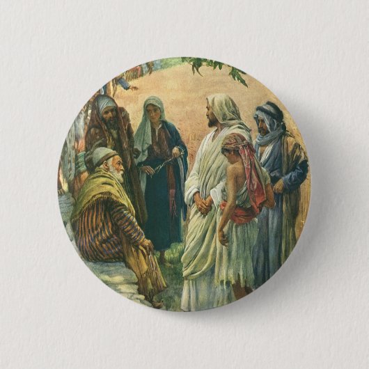 Werken aan de Sabbat,  religie Ronde Button 5,7 Cm (Voorkant)