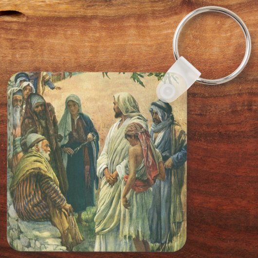 Werken aan de Sabbat,  religie Sleutelhanger (Achterkant)