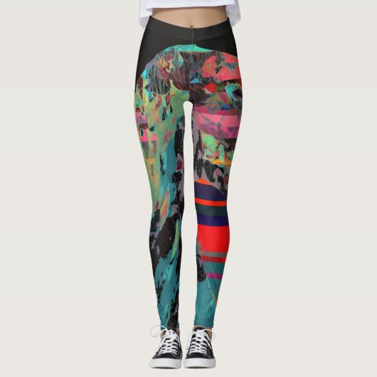 Werken aan een droom leggings (Voorkant)
