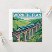 Werken Aan Het Plan Kaart (Voorkant / Achterkant in situ)