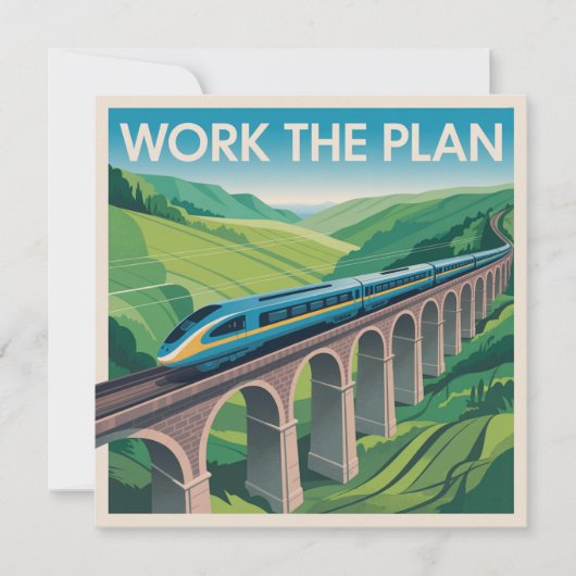 Werken Aan Het Plan Kaart (Voorkant)
