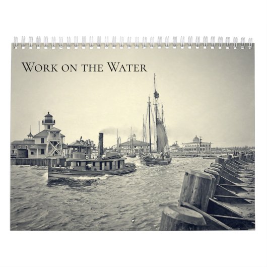 Werken aan het water kalender (Hoes)