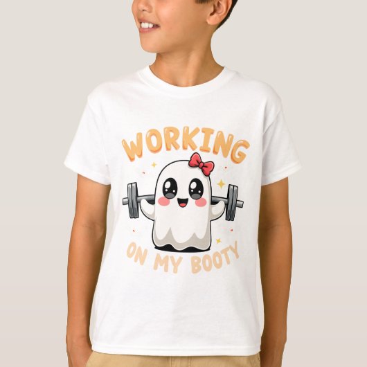 Werken aan mijn bodybuilder bodybuilding werk t-shirt (Voorkant)