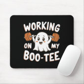 Werken aan mijn Boo-T-shirt Muismat (Met muis)