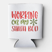 Werken aan mijn kerstlichaam | Kerstmis Blikjeskoeler (Voorkant)