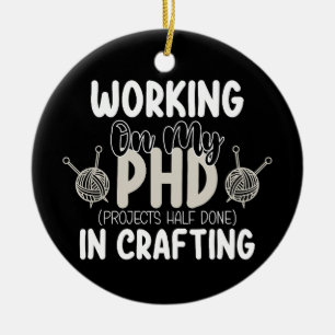 Werken Aan Mijn Phd Projecten Half Klaar In Handwe Keramisch Ornament