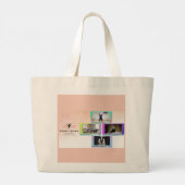 Werken aan Wellness Foundation Canvas tas (Achterkant)