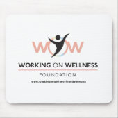 Werken aan Wellness Mousepad Muismat (Voorkant)