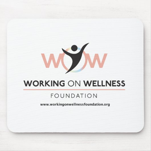 Werken aan Wellness Mousepad Muismat (Voorkant)
