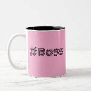 Werken als een baas Ontwerp Koffie Mok