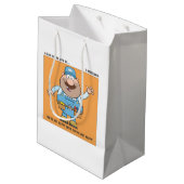 Werken als mechanische Humor Medium Cadeauzakje (Achterkant Gekanteld)