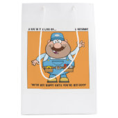 Werken als mechanische Humor Medium Cadeauzakje (Voorkant)