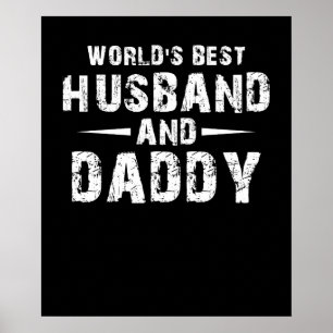 Werken Beste man en papa Poster