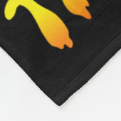 Werken bij de Pole Nurse Halloween Funny Skeleton Fleece Deken (Hoek)