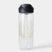 Werken en bidden Zonnebloem Water Fles (Achterkant)
