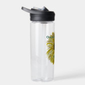 Werken en bidden Zonnebloem Water Fles (Rechts)