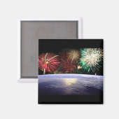 Werken en vuurwerk magneet (Voorkant / Achterkant)