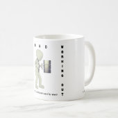 "Werken en werken: Het is een manier van accountan Koffiemok (Voorkant rechts)