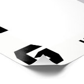 "Werken en werken: Het is een manier van accountan Poster (Hoek)