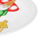 Werken Fantasy Gnome Glas Snijplank (Hoek)