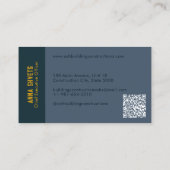 Werken Gereedschap Constructie Visitekaartje (Achterkant)