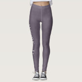 Werken, grijs leisteen leggings (Voorkant)